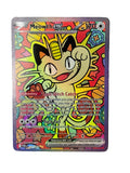 Meowth ex 121/088 Illustration Rare front