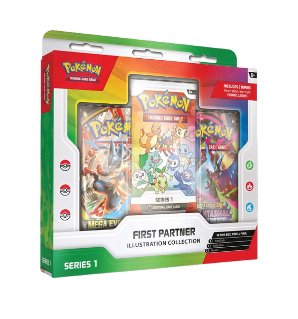 Pokémon First Partner Illustration Collection – Series 1
