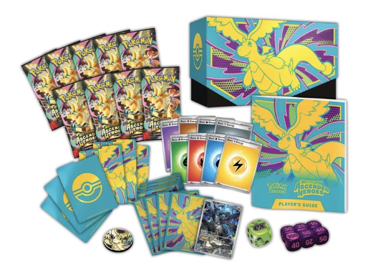 Pokémon Mega Evolution: Ascended Heroes Elite Trainer Box