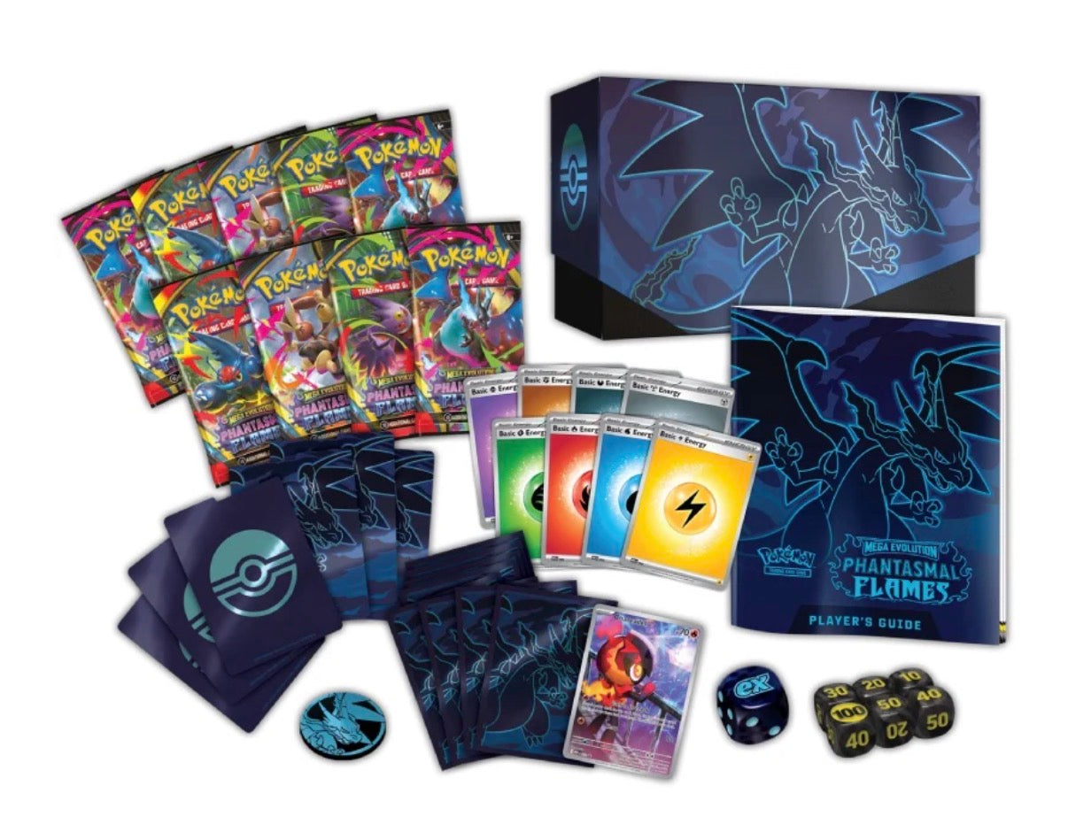 Pokémon Mega Evolution: Phantasmal Flames Elite Trainer Box