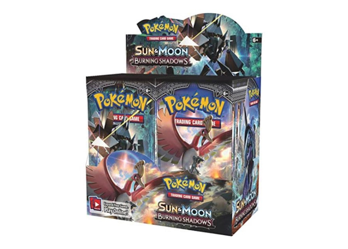 Pokémon Sun & Moon: Burning Shadows Booster Display Box (36 Packs)