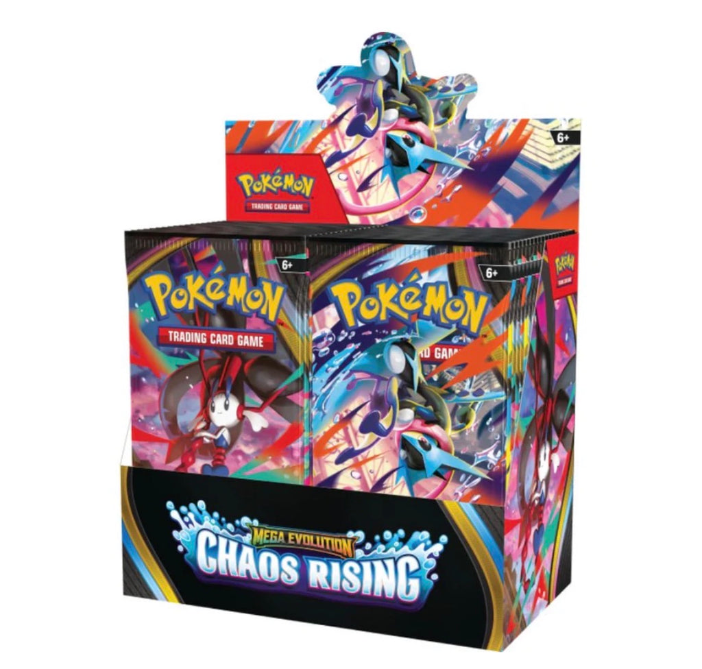 Pokémon Mega Evolution: Chaos Rising Booster Display Box (36 Packs)