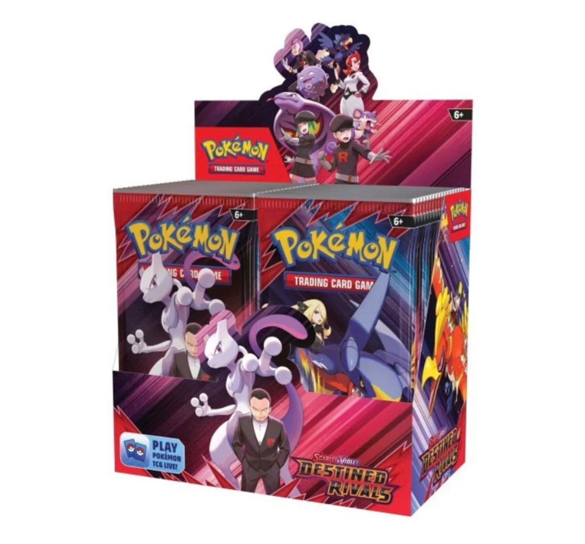 Pokémon Scarlet & Violet: Destined Rivals Booster Display Box (36 Packs)