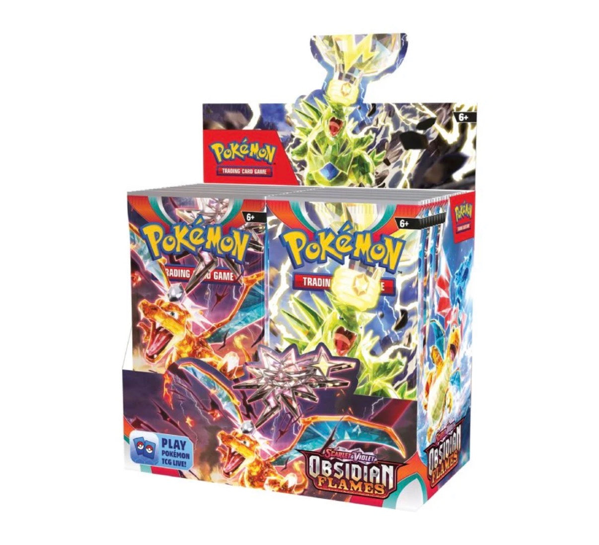 Pokémon Scarlet & Violet: Obsidian Flames Booster Display Box (36 Packs)