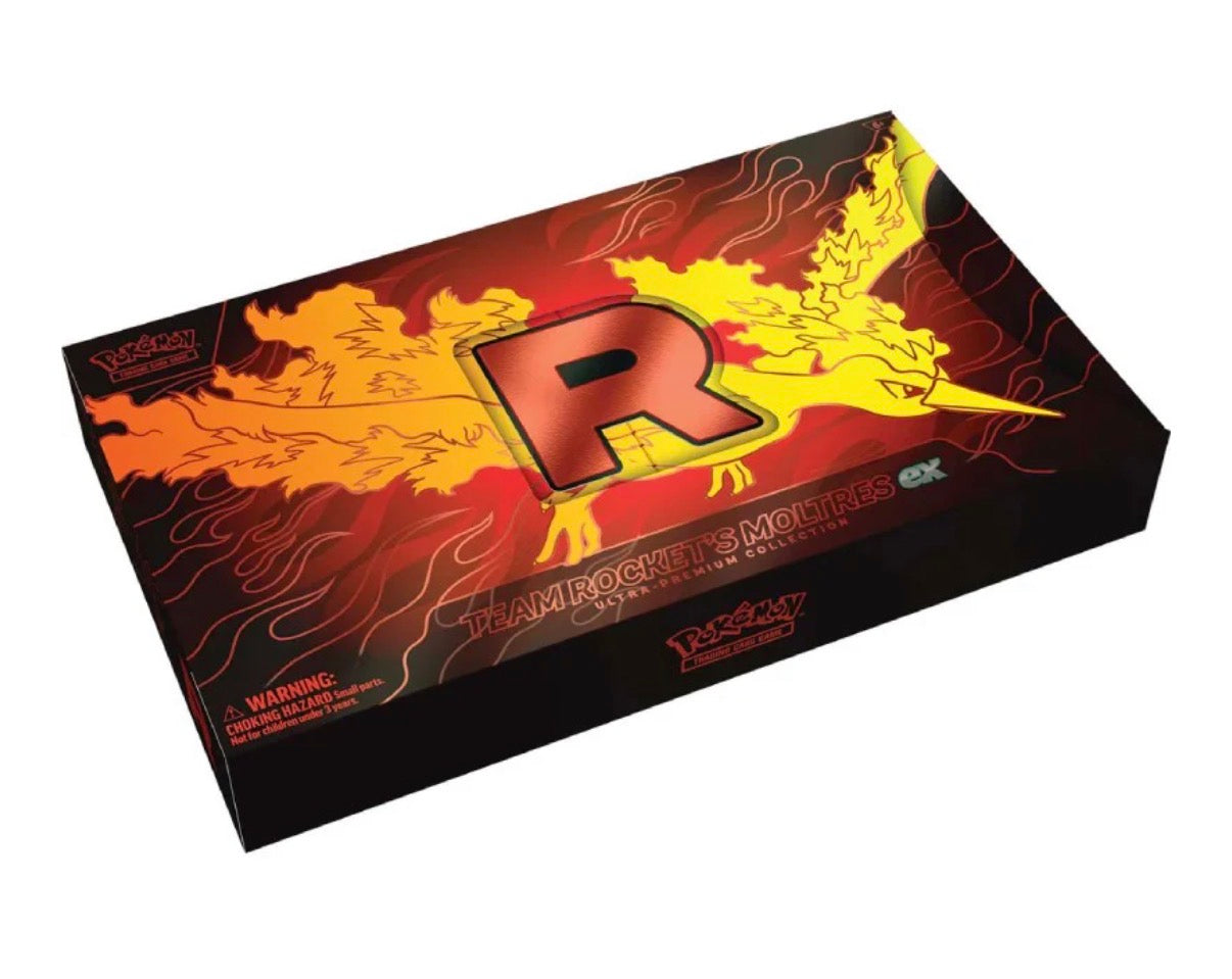 Pokémon TCG: Team Rocket's Moltres ex Ultra Premium Collection
