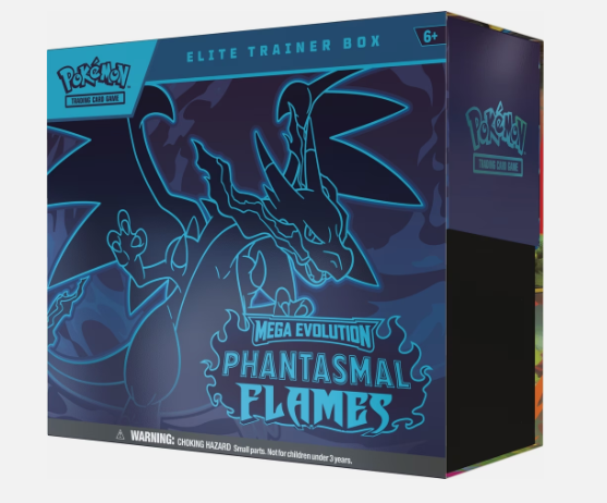 Pokémon TCG Mega Evolution Phantasmal Flames Elite Trainer Box ME02