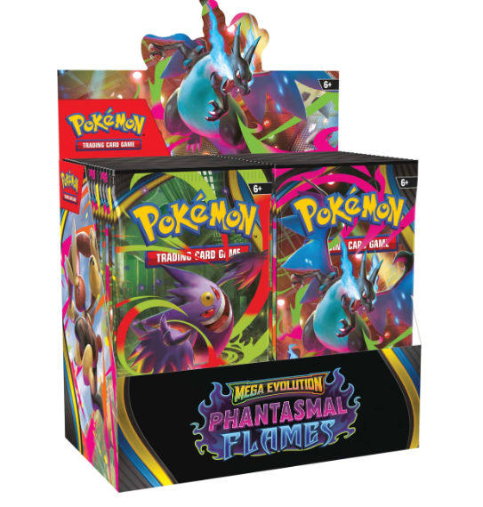 Pokémon TCG Mega Evolution Phantasmal Flames Booster Display Box 36 Packs ME02