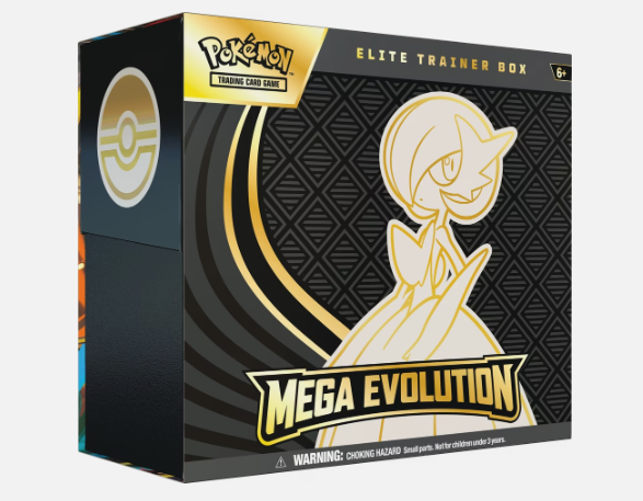 Pokémon TCG Mega Evolution Elite Trainer Box Black Gold Edition Mega Gardevoir