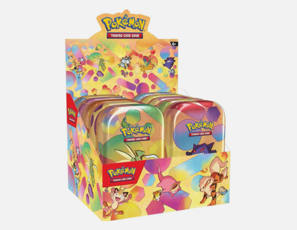 Pokémon TCG Scarlet & Violet 151 Mini Tins Display Pack with 10 assorted mini tins