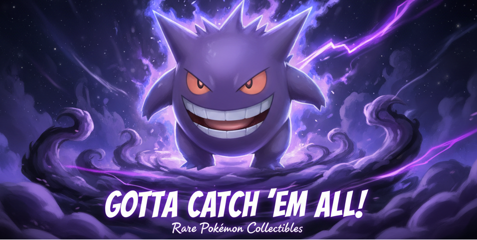 Gengar Pokemon Banner